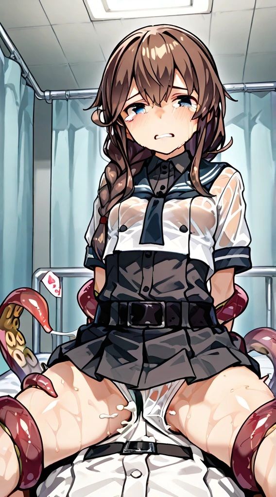 サンプル画像1:【艦〇れ】能代、大淀、触手に襲われる！(AI美少女研究会) [d_604383]