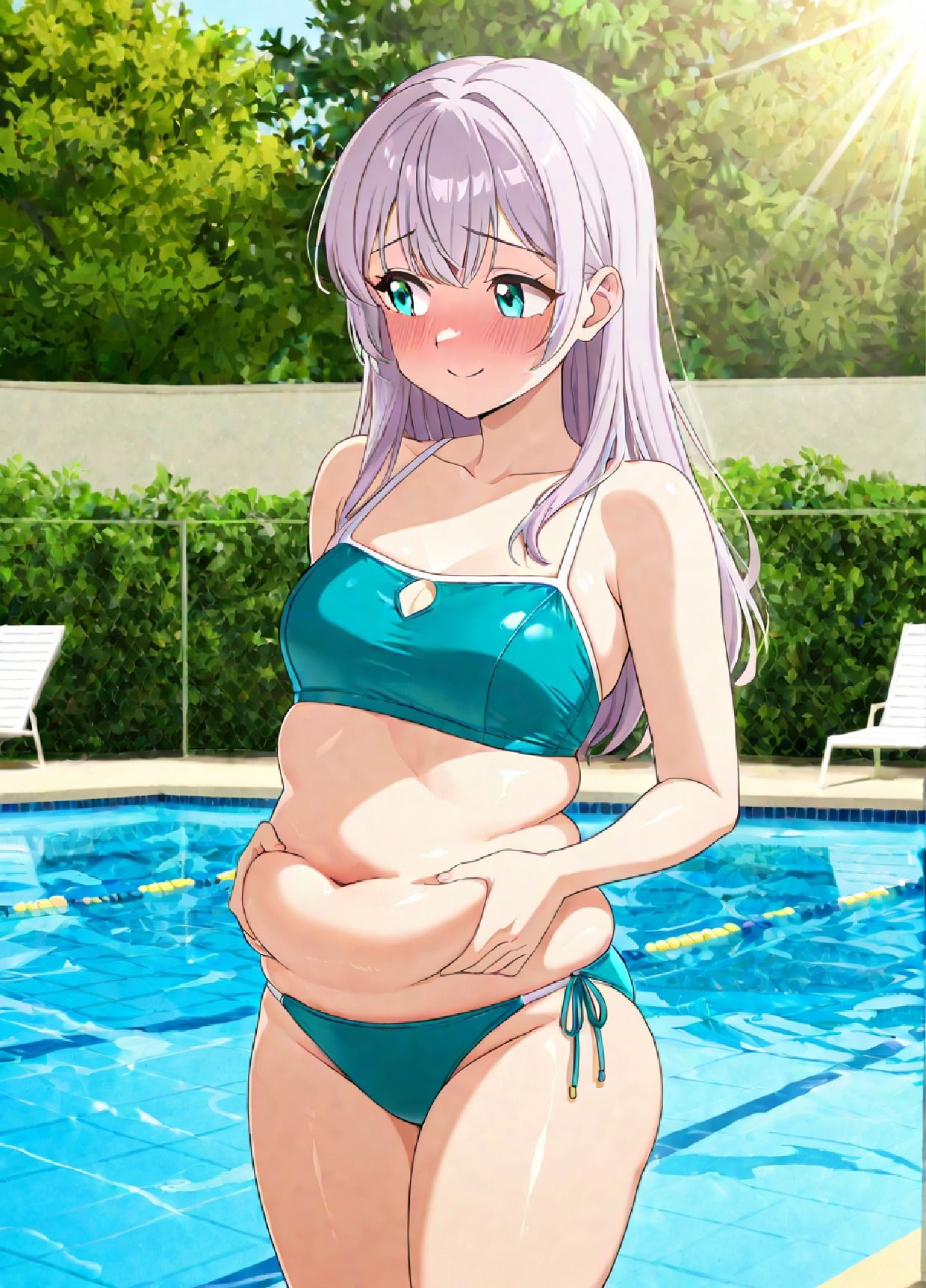 サンプル画像1:ぽっちゃり女子のグラビア2(TWB) [d_604393]