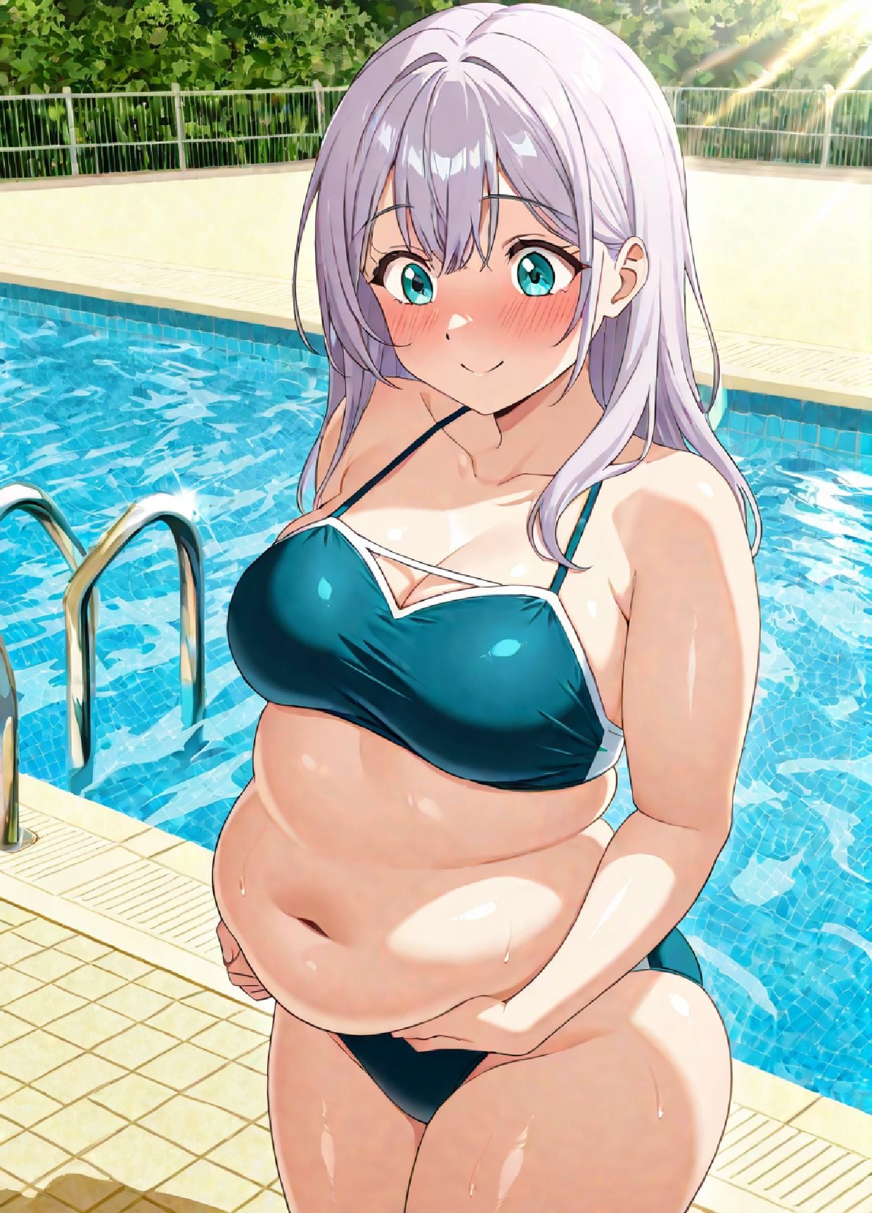 サンプル画像2:ぽっちゃり女子のグラビア2(TWB) [d_604393]