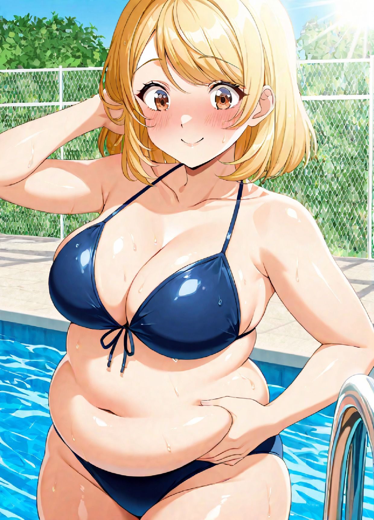 サンプル画像4:ぽっちゃり女子のグラビア2(TWB) [d_604393]