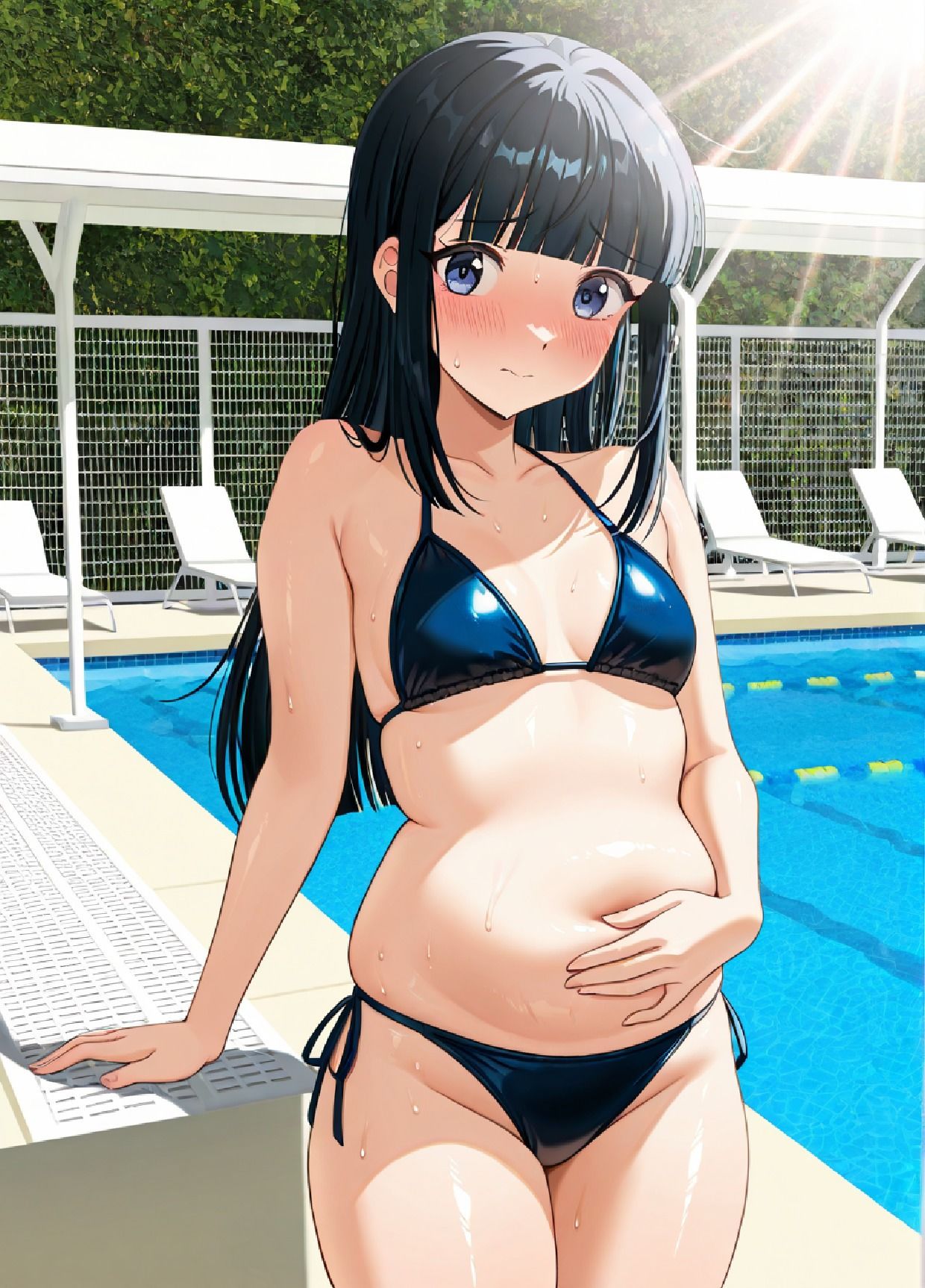 サンプル画像2:ぽっちゃり女子のグラビア3(TWB) [d_604420]