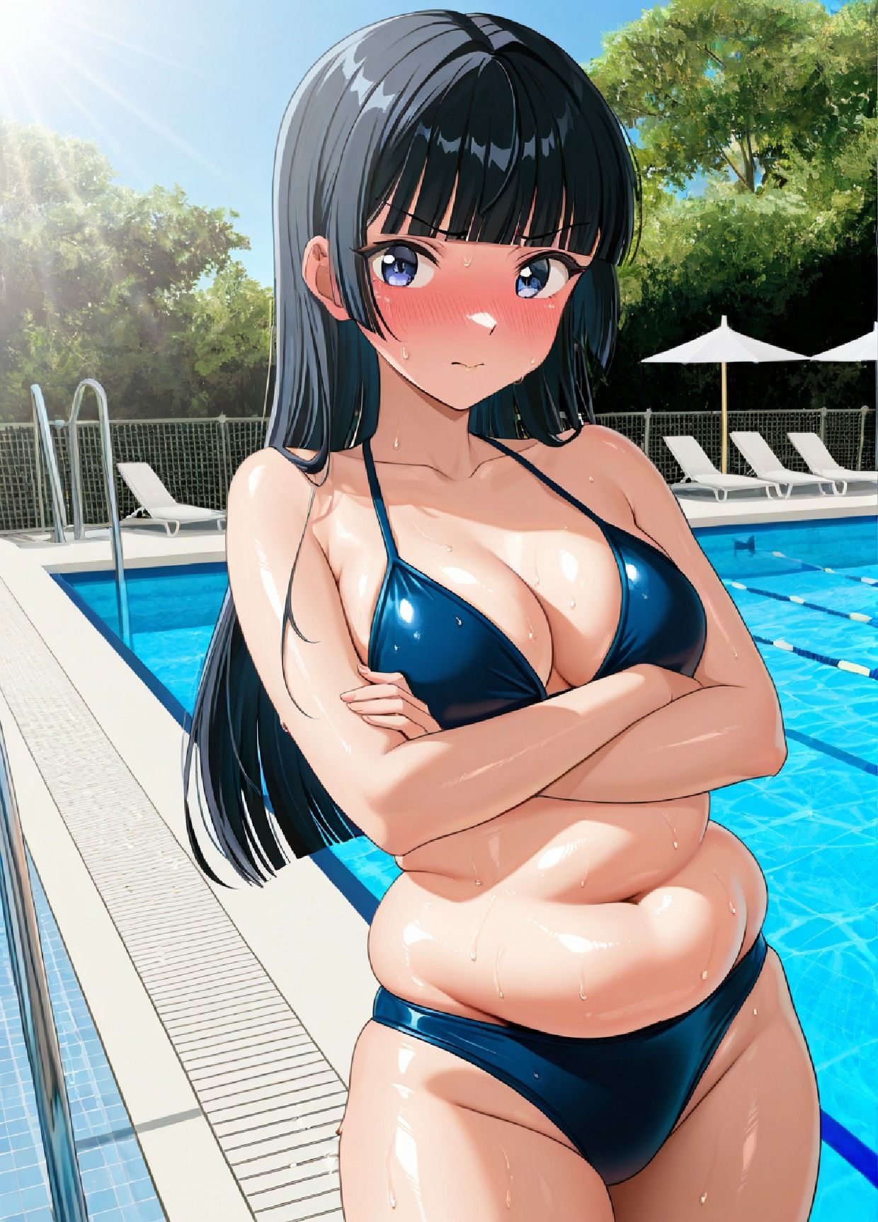 サンプル画像3:ぽっちゃり女子のグラビア3(TWB) [d_604420]