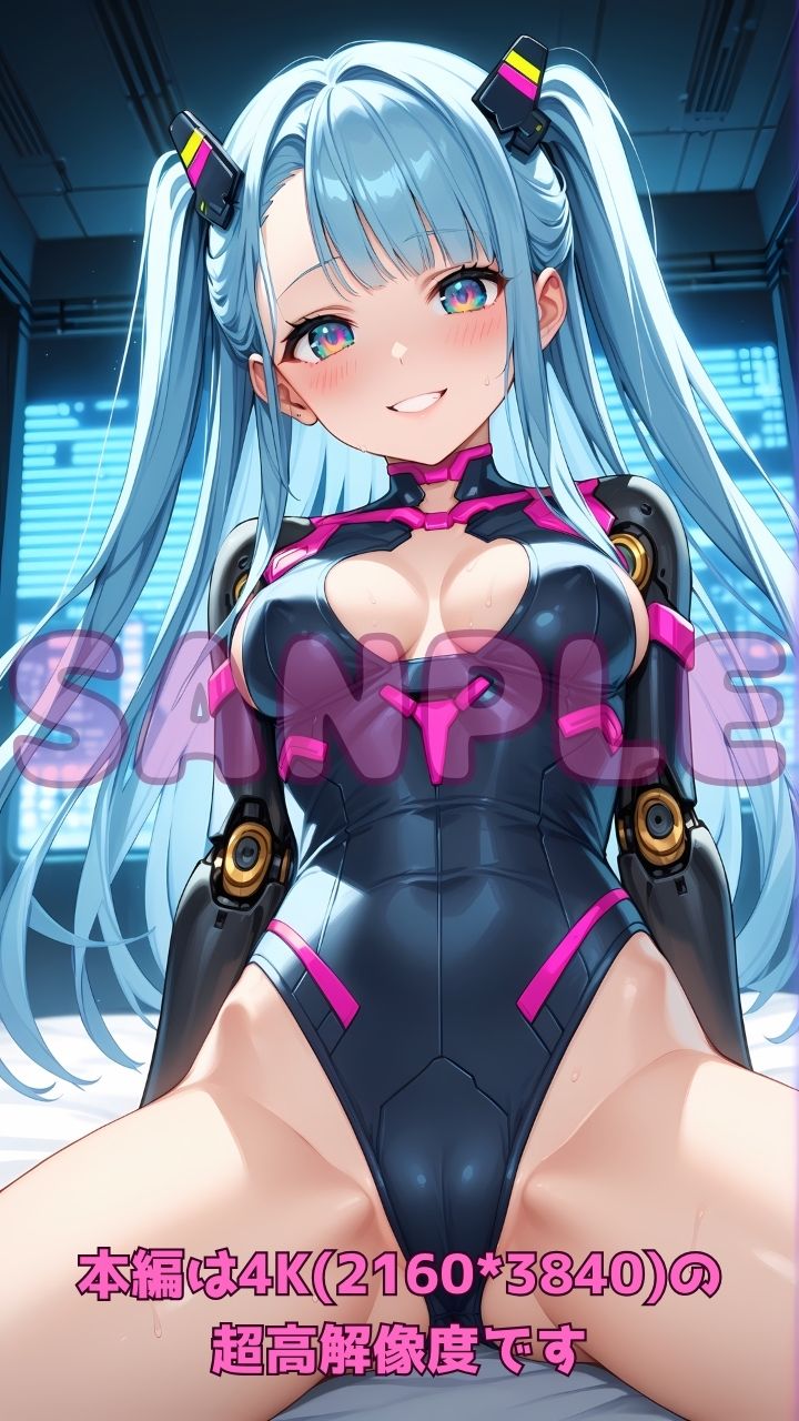 サンプル画像2:ネオンハーレム〜セクサロイドの搾精パーティー3☆〜(Cherry Palette) [d_604510]