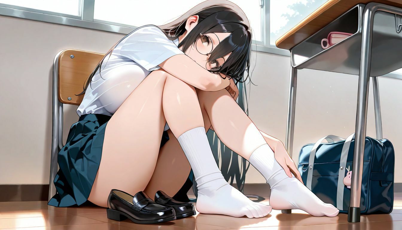 マジメなあの子はオレたちの肉便器 画像1