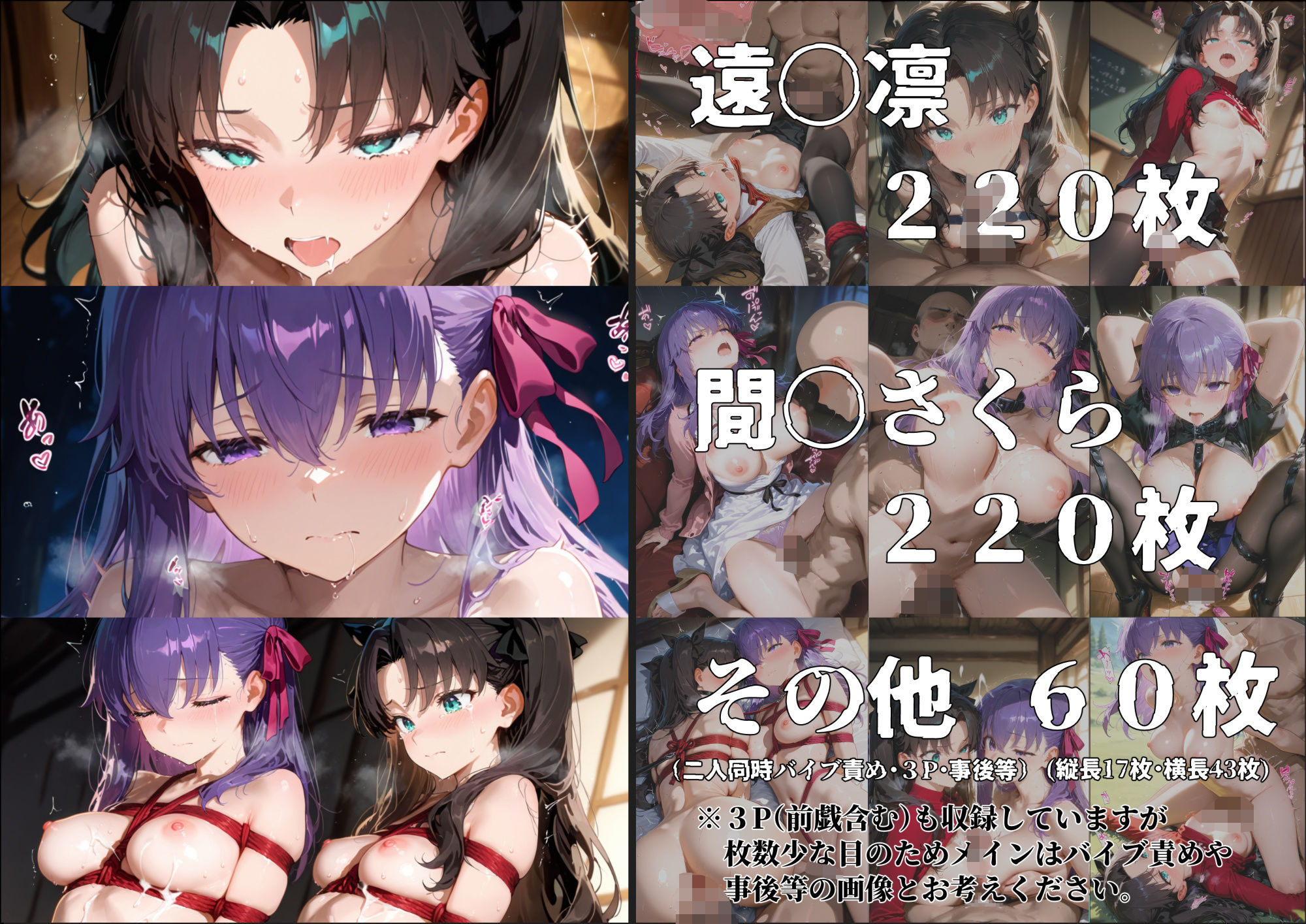 【エロ漫画】その女たち、蹂躙許可証発行済み -街の男たちに好き放題使われるヒロインCG集- 魔術師の姉妹編10