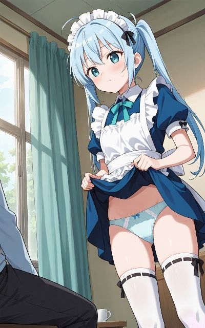 サンプル画像2:妹たちのメイドさん一日体験  ご注文は○○○ですか？(きんたろう) [d_604638]