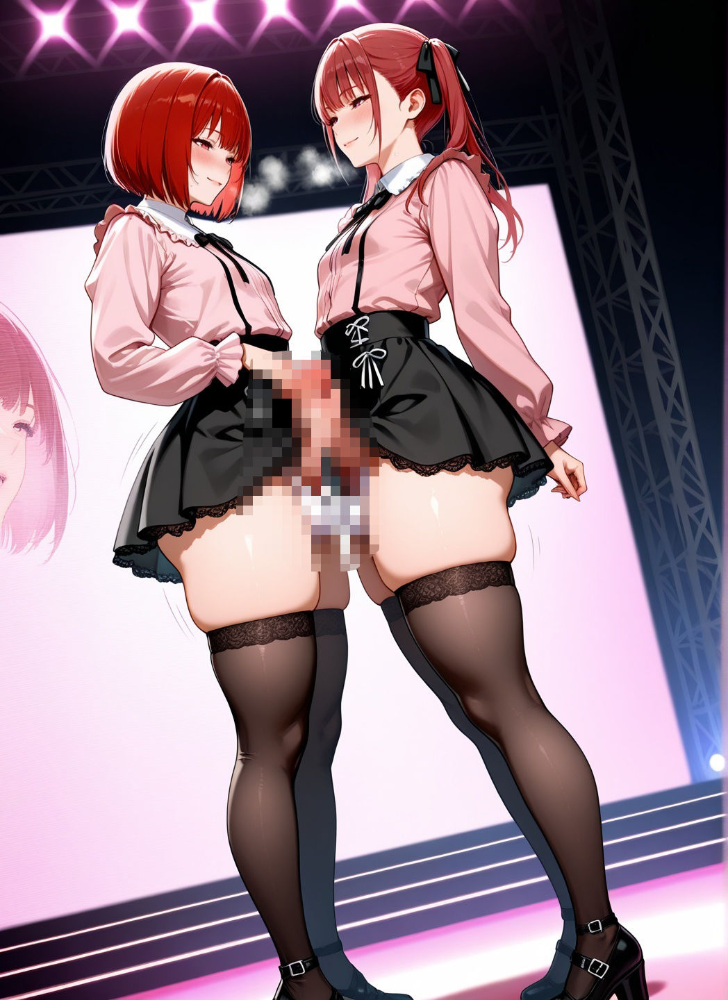 サンプル画像6:リアルじゃ出せないエロさ！！地雷系ツインテール！！ふたなりアニメイラストCG集 NO.5【アナルセックス・グループ  手こき  フェラ・兜合わせ・居眠り  ぶっかけ・寝起き 夢精・足こき】171枚(AI男の娘ちゃんず) [d_604639]