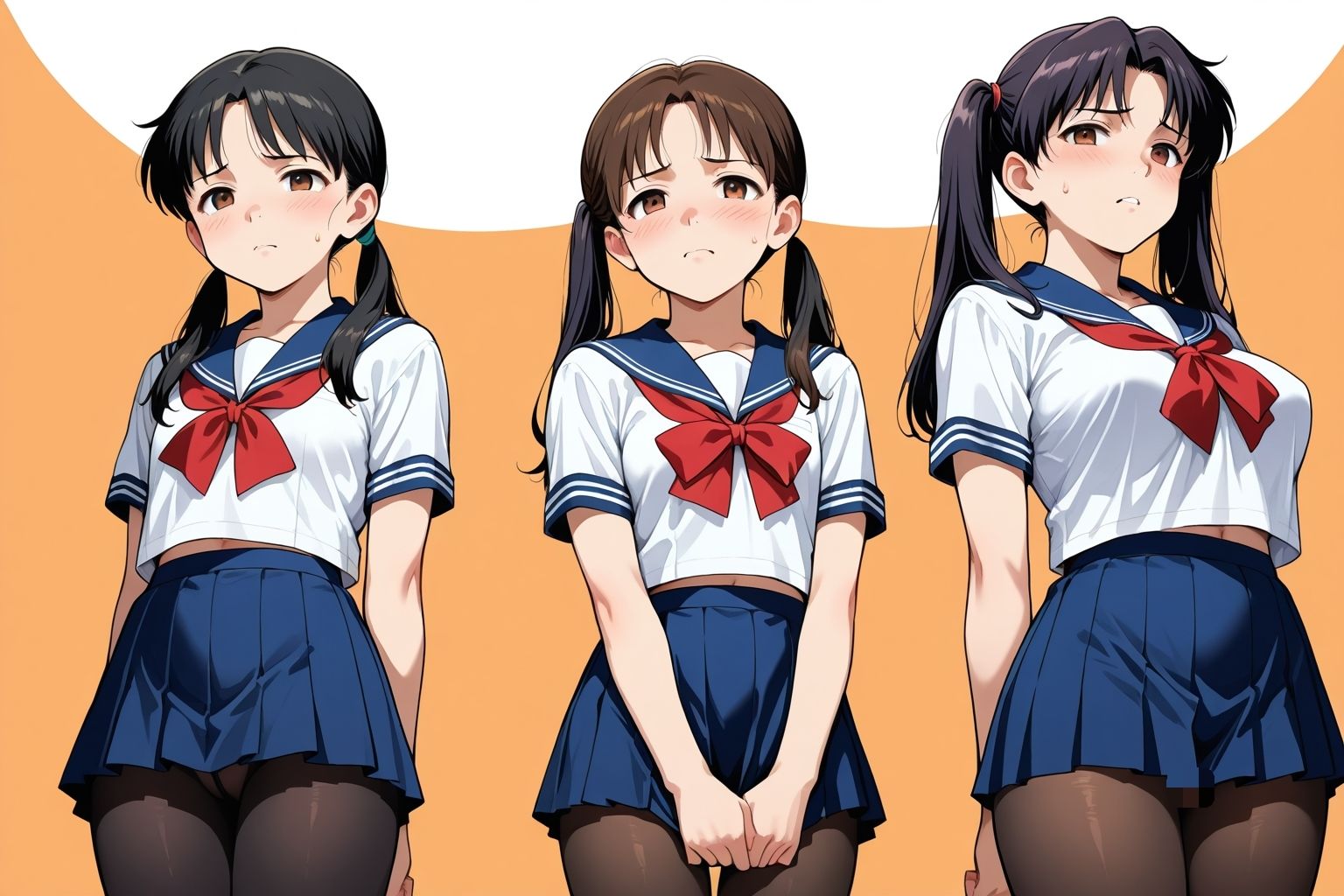 校則がノーパン黒パンストの学園どぉ?逆痴●処女 先に出させる最強少女 画像8
