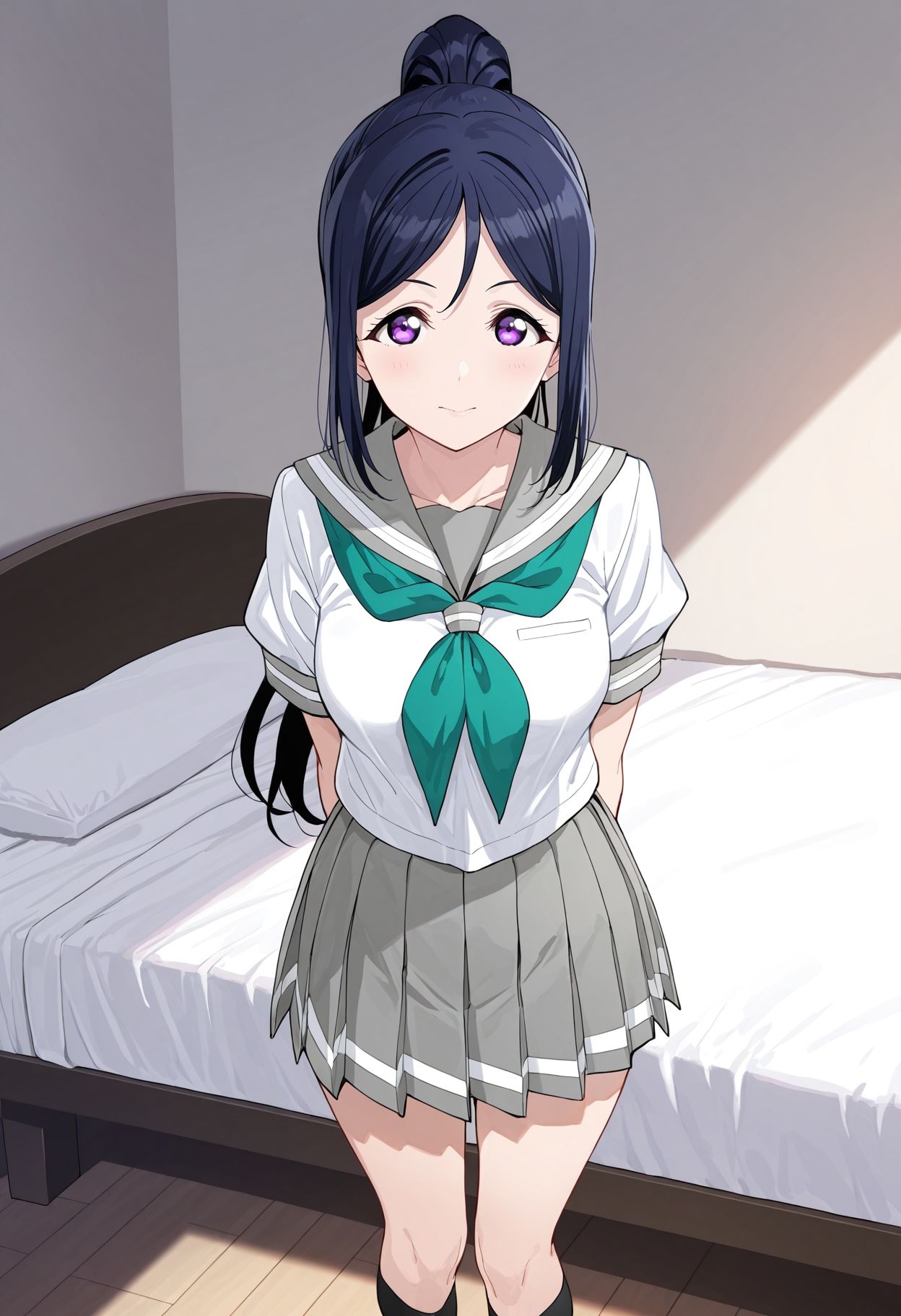 サンプル画像1:ラブライ◯！ 松◯果南 エロCG集(かみのみゃ) [d_604652]