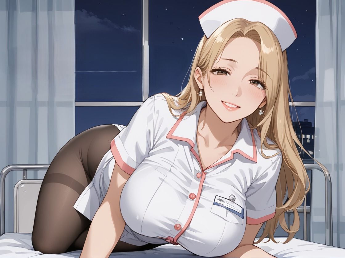 パンストギャルナースを深夜病室に呼び出して 画像1