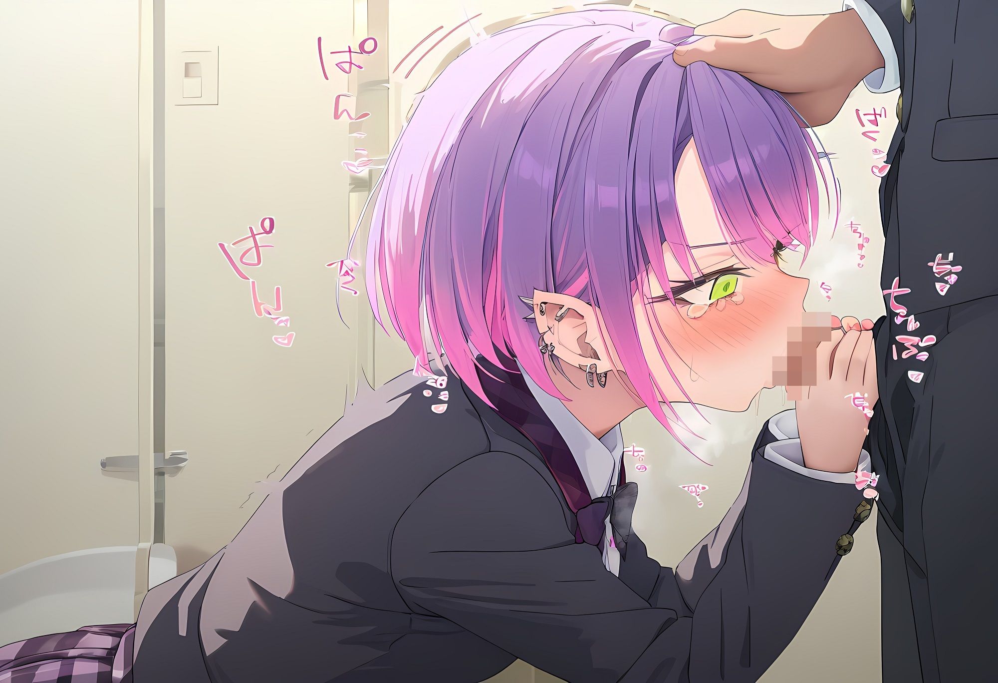 サンプル画像2:常〇トワ様とトイレでえっち(こだま) [d_604707]