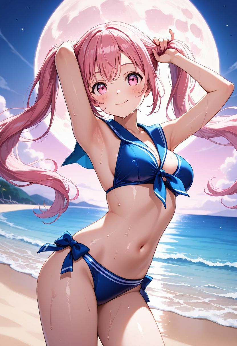 サンプル画像3:『ファンとアイドルは、恋しちゃダメですか？ ―プライベートビーチで、君とふたり―』(ぴぴ倶楽部) [d_604727]