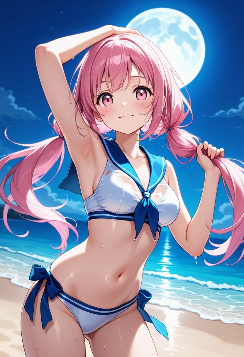 サンプル画像4:『ファンとアイドルは、恋しちゃダメですか？ ―プライベートビーチで、君とふたり―』(ぴぴ倶楽部) [d_604727]