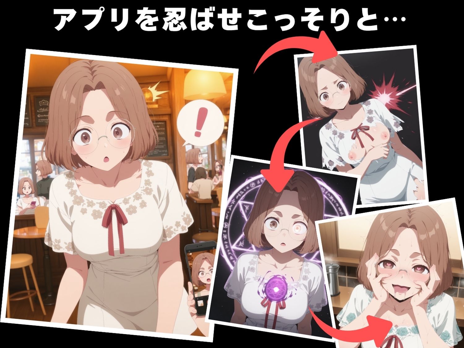 サンプル画像2:【催●・寝取られ・妊娠】推し●子  吉●寺 頼子(電脳ポップコーン) [d_604782]