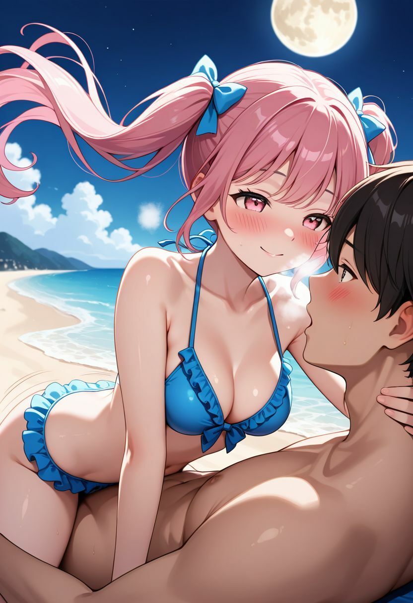 サンプル画像2:『ファンとアイドルは、恋しちゃダメですか？ ―波打ち際で、全部ほどける夜―』(ぴぴ倶楽部) [d_604814]