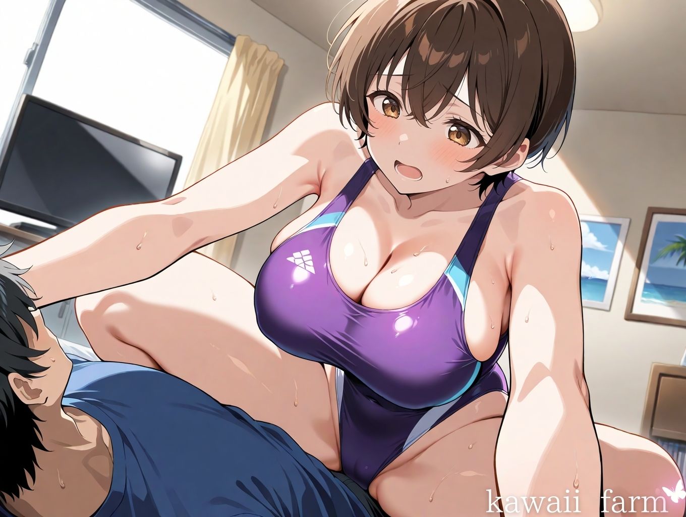 サンプル画像2:性欲まみれ   グラビアアイドルver.(かわいいファーム) [d_604817]