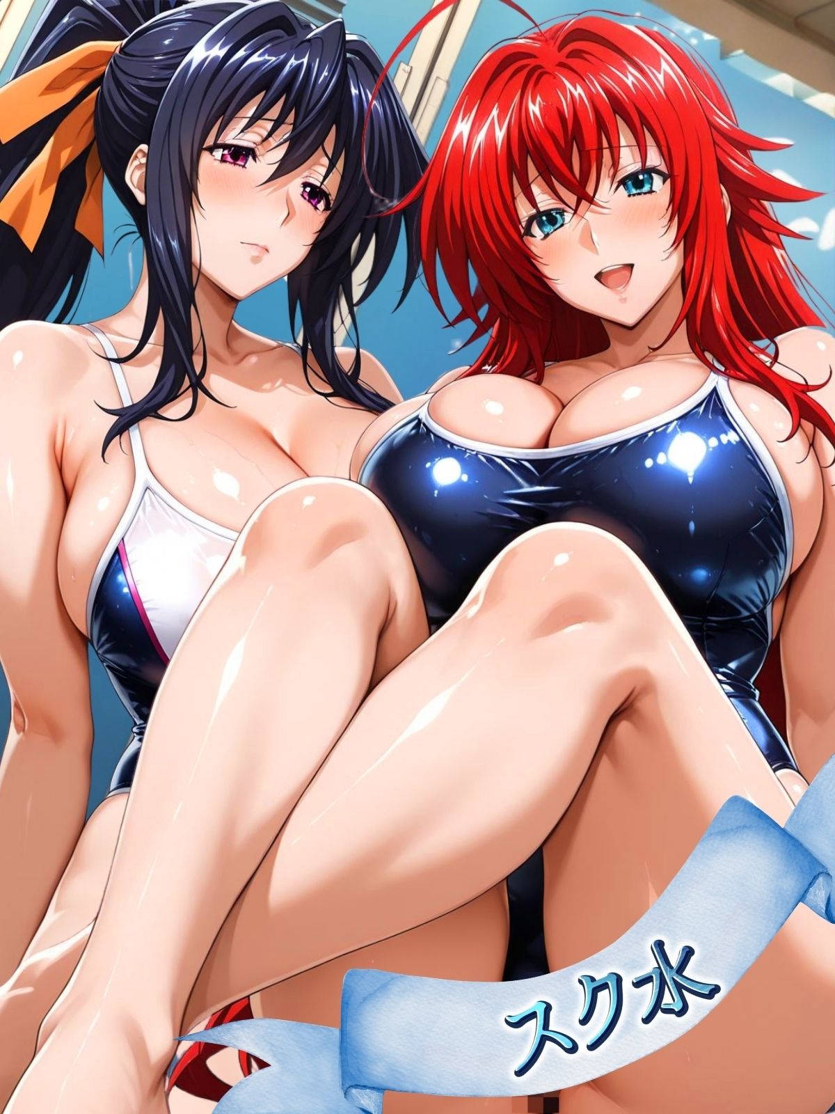 サンプル画像1:フェチ極！スク水＆ブルマヒロインズ DD編(びらびら東京) [d_604835]