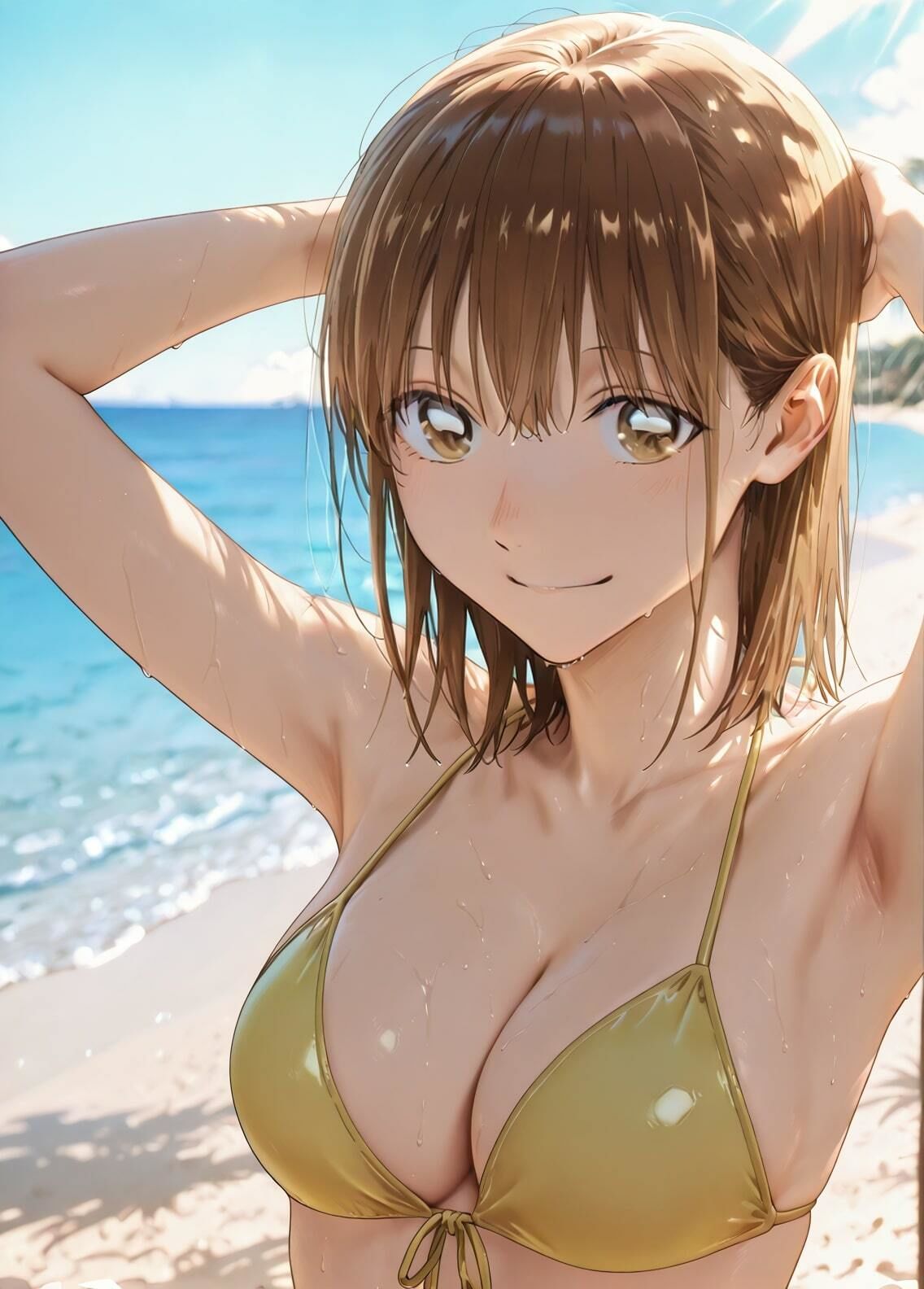 サンプル画像1:「アオのハコ」鹿野千夏セクシー写真集15（全500枚）(人の海) [d_604885]