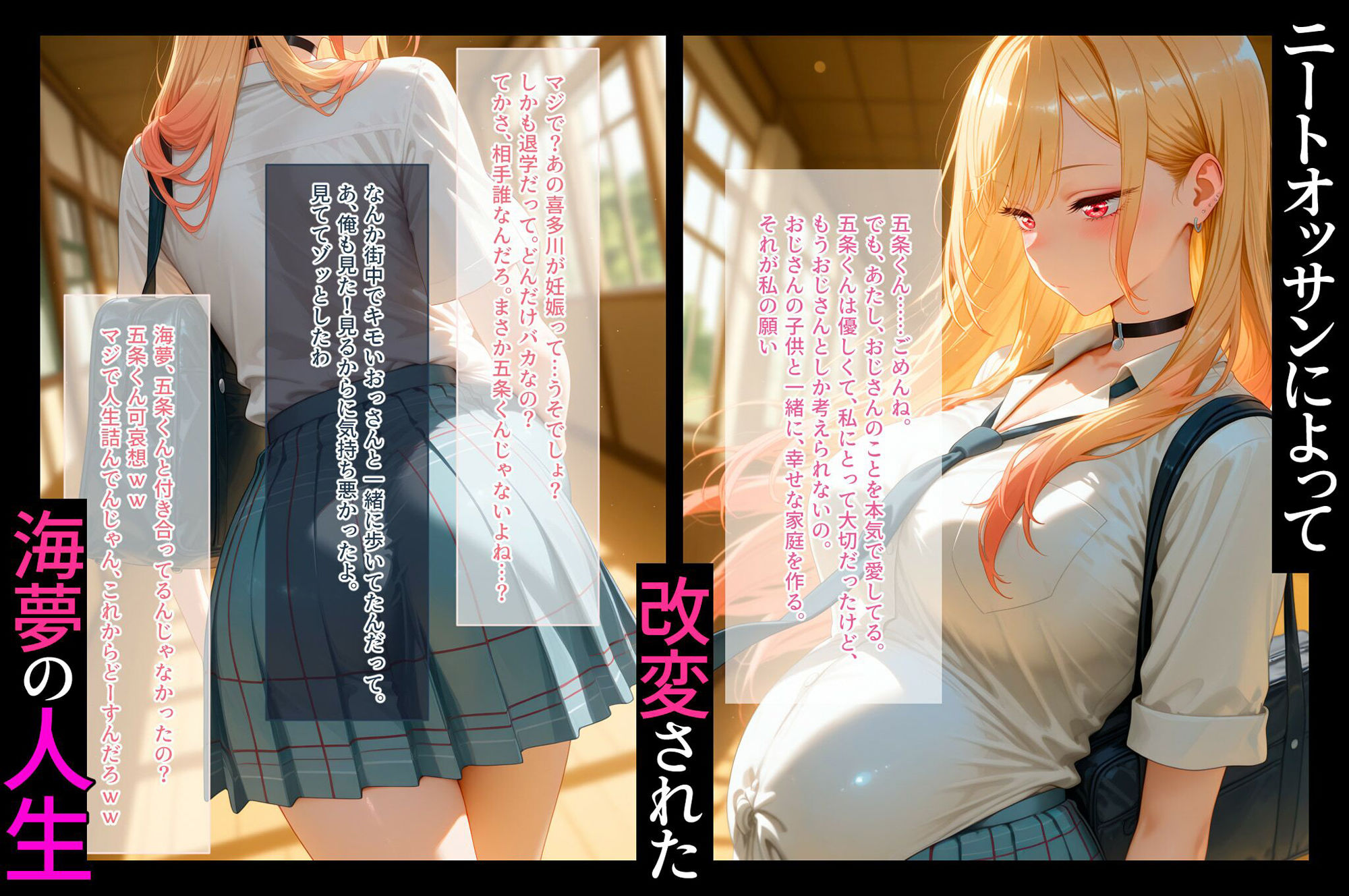 ヒロイン洗脳 ―喜多川海夢 催●アプリで快楽堕ち孕まされEND― 画像9