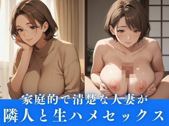 d_604984｜家庭的で清楚な人妻が隣人と生ハメ不倫セックス【からふるず】