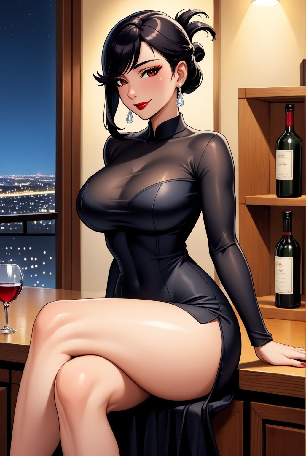 サンプル画像1:背徳のスナック通い  〜人妻熟女ママとの逢瀬〜(快楽熟女人妻クラブ) [d_605017]