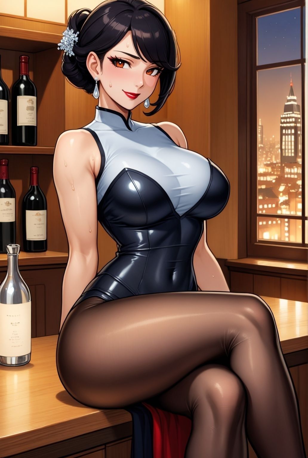 サンプル画像2:背徳のスナック通い  〜人妻熟女ママとの逢瀬〜(快楽熟女人妻クラブ) [d_605017]