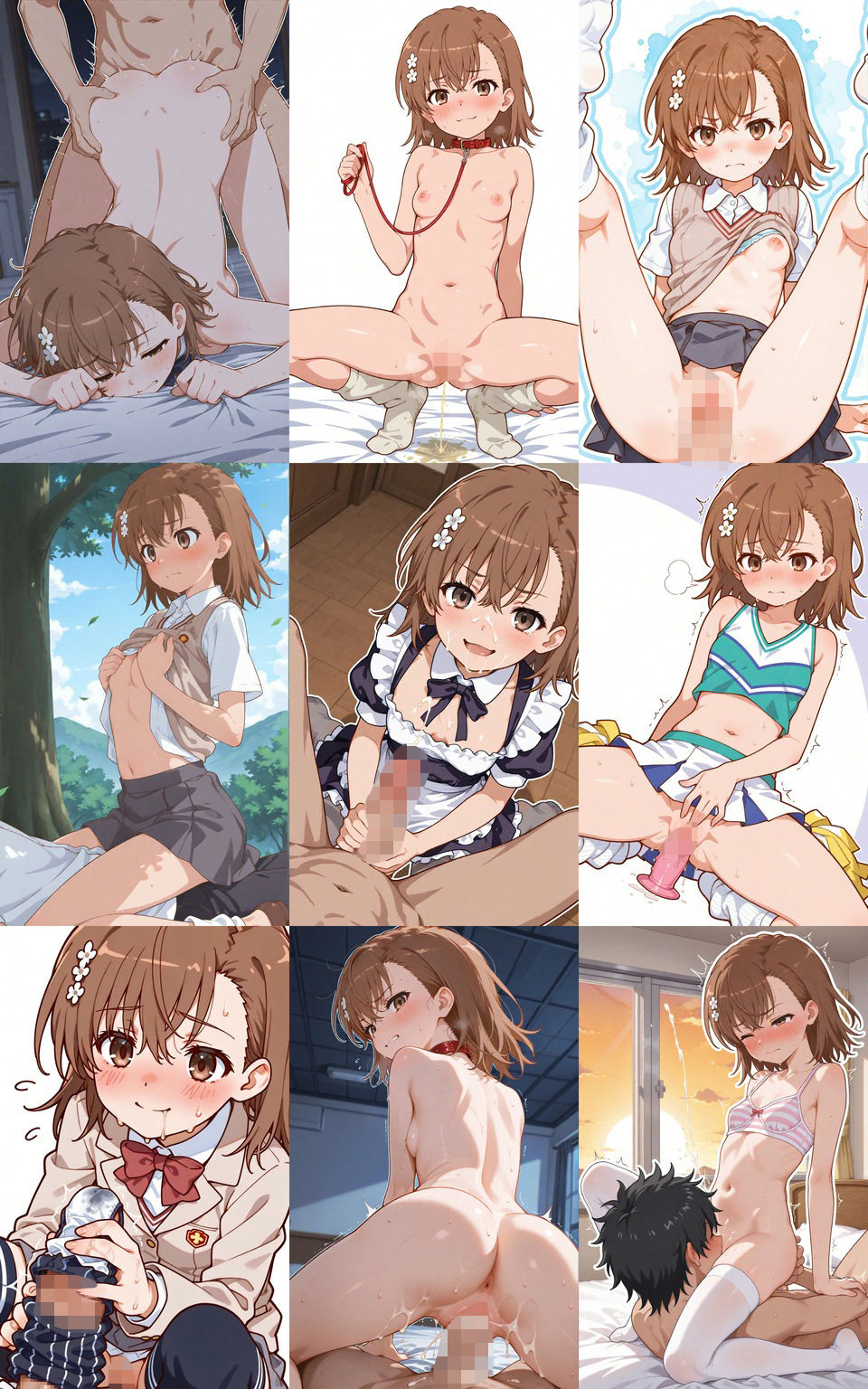 ビリビリ娘着衣セックスHCG集350枚 画像1