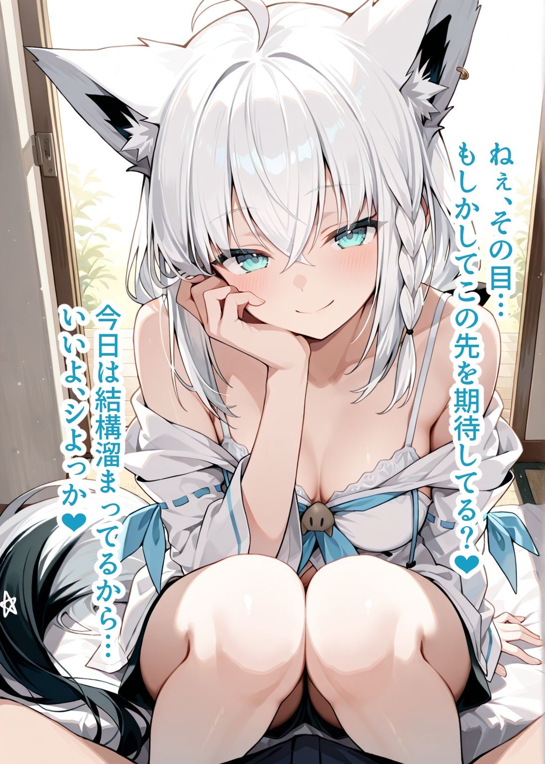 サンプル画像4:推しのVとセックスする話【白〇フブキ】(Vtuberとイチャラブえっちするサークル) [d_605093]