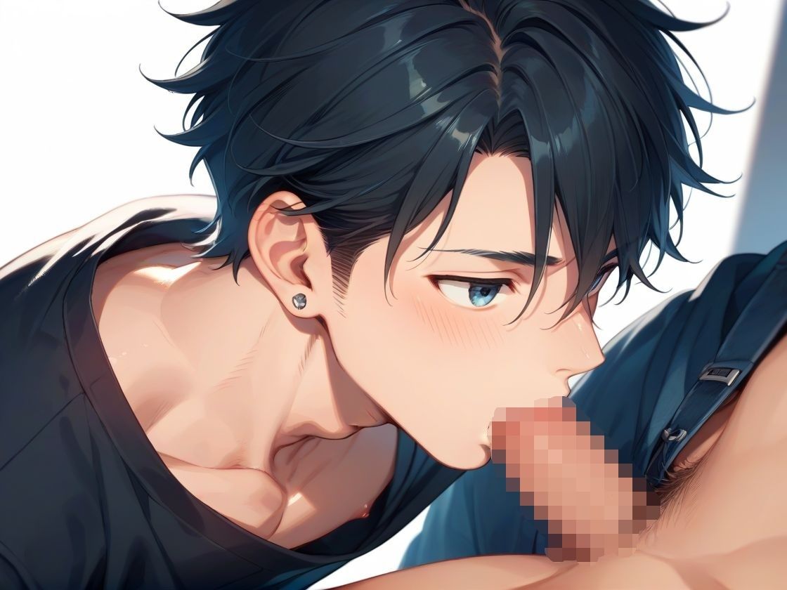 サンプル画像3:マチアプで知り合ったイケメンと初めてのリアル(Bラヴァーズ) [d_605098]