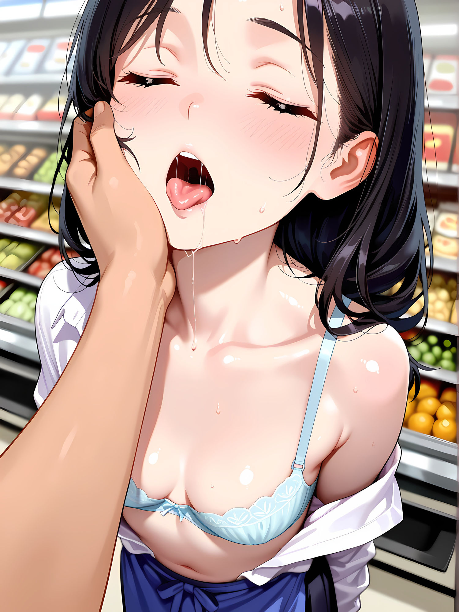 スーパー店員のお姉さんとイチャイチャ3 画像4