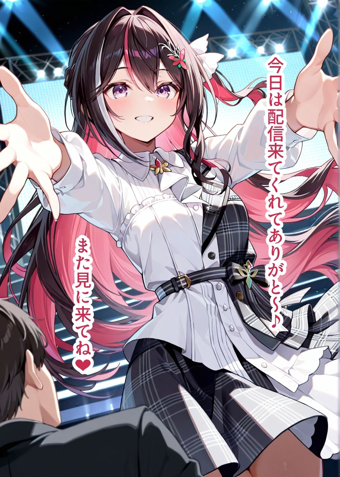 サンプル画像1:推しのVとセックスする話【A〇Ki】(Vtuberとイチャラブえっちするサークル) [d_605125]