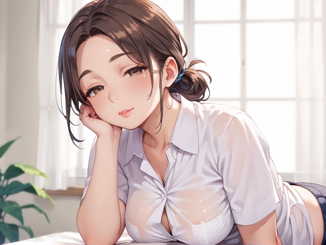 サンプル画像3:巨乳人妻の性欲処理  いっぱい突いて中にだして(IDMサークル) [d_605131]