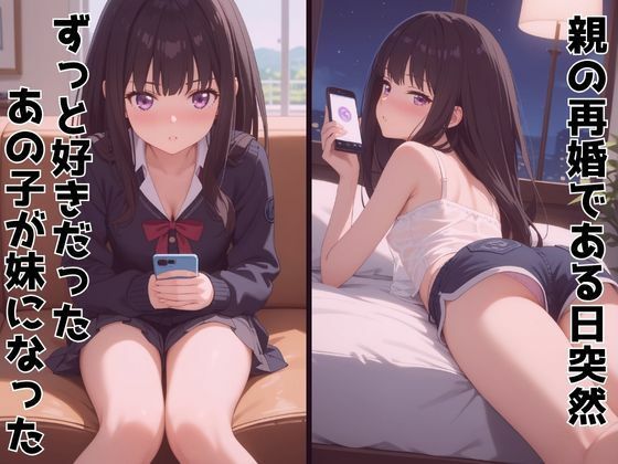 サンプル画像1:ずっと好きだった同級生が義妹になってイチャイチャHする話  井ノ〇たきな(ヒロインプリン) [d_605134]