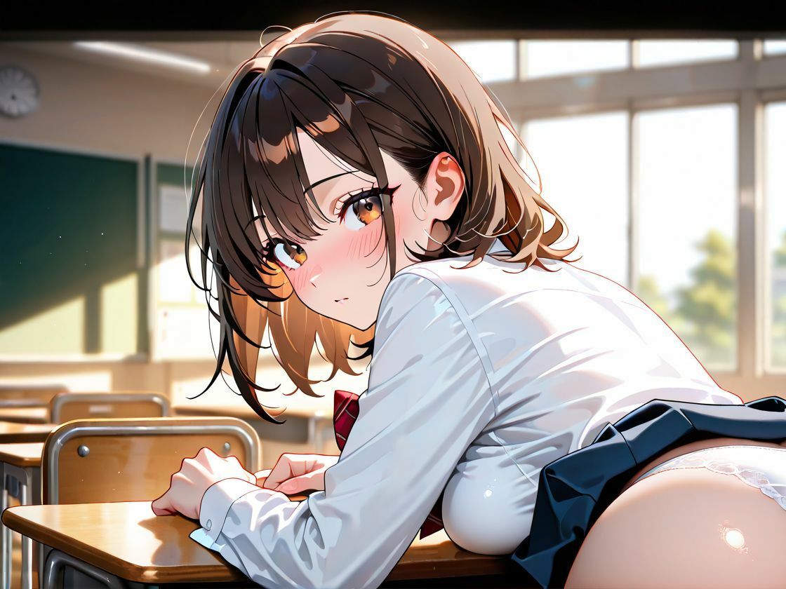 サンプル画像3:オナホ学園No.2-卒業前の性指導(夜のいかキング) [d_605140]