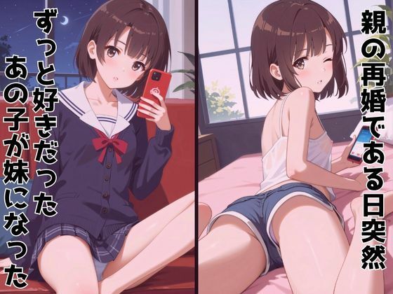 サンプル画像1:ずっと好きだった同級生が義妹になってイチャイチャHする話  加〇恵(ヒロインプリン) [d_605142]