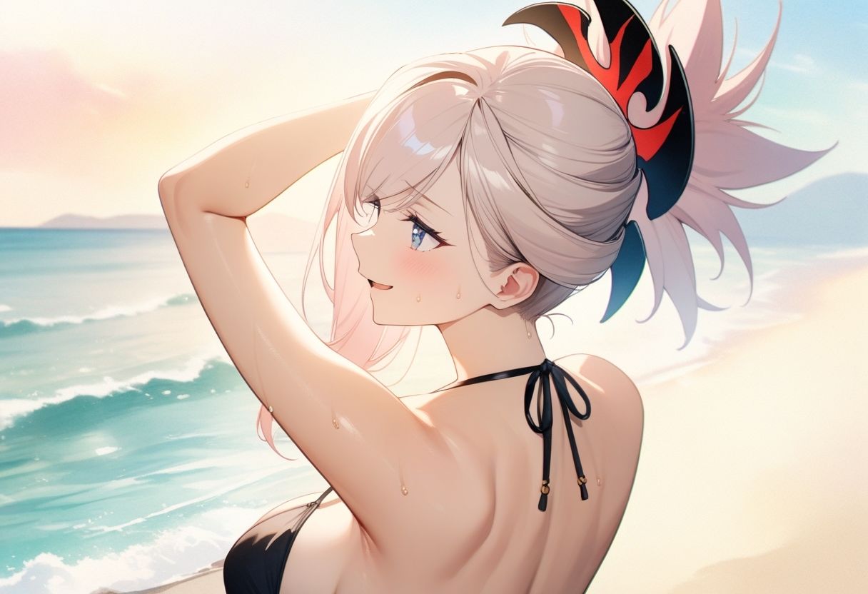 サンプル画像1:FG◯  宮本武◯  グラビア画像集(ぱーぷるびーとすたじお) [d_605295]