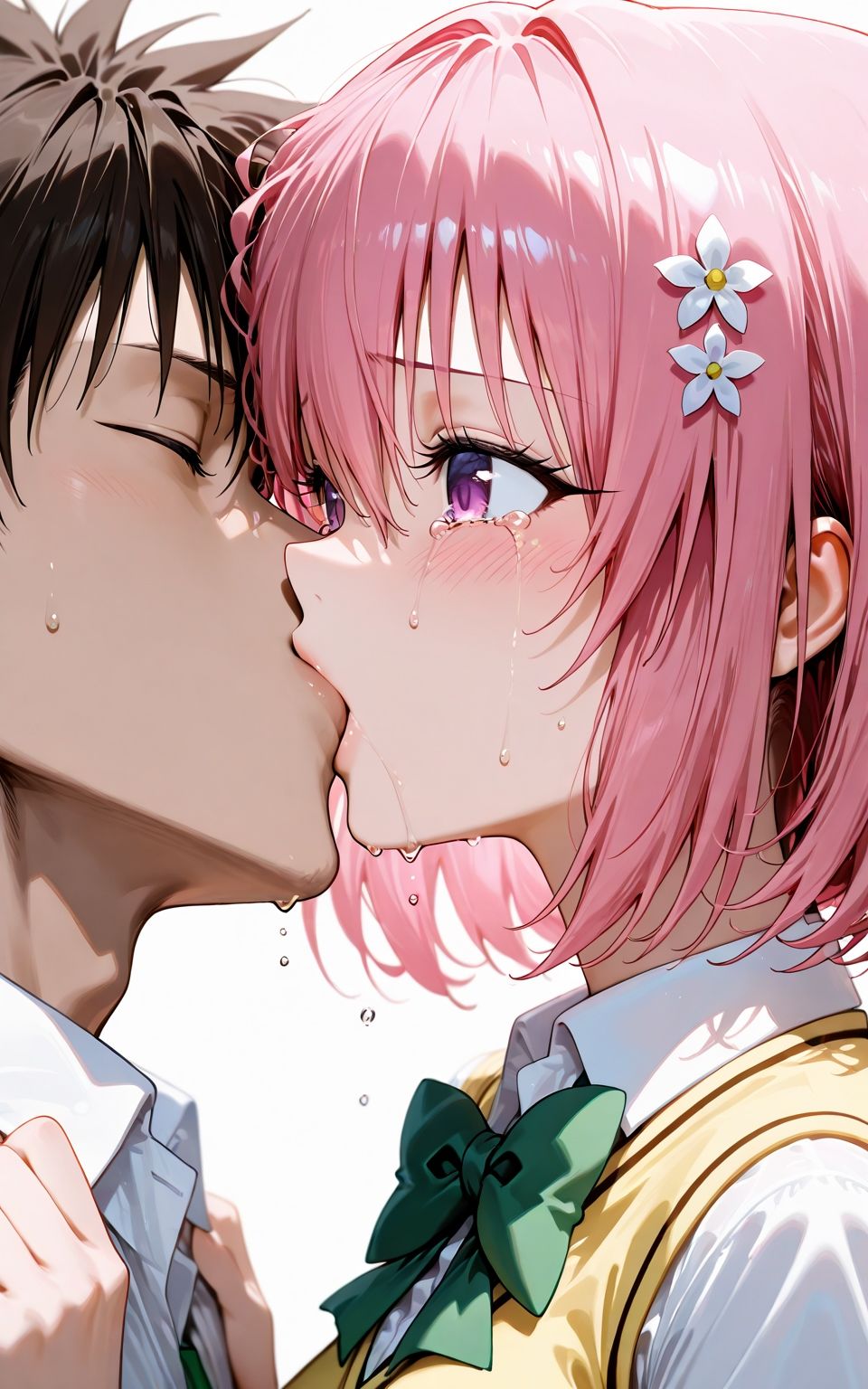 サンプル画像1:「モ〇が泣いてるの見たら、我慢できなかった…」放課後の教室で、慰めるつもりが何度もイってごめん(いちはち) [d_605386]