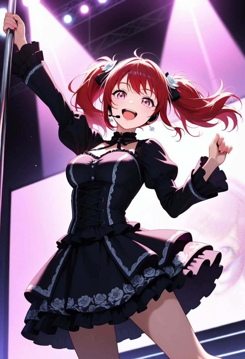 黒いリボンとひみつのファンサ ぴぴ倶楽部 エロ画像2