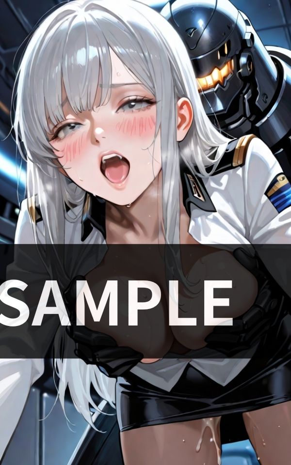 サンプル画像3:宇宙基地崩壊の危機 宇宙海賊に媚薬を散布され 体内に侵入される(渦夢舎) [d_605477]