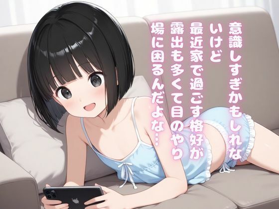 ちっぱい義妹にスケスケ下着姿で毎日毎日誘惑されすぎて… サンプル画像 3