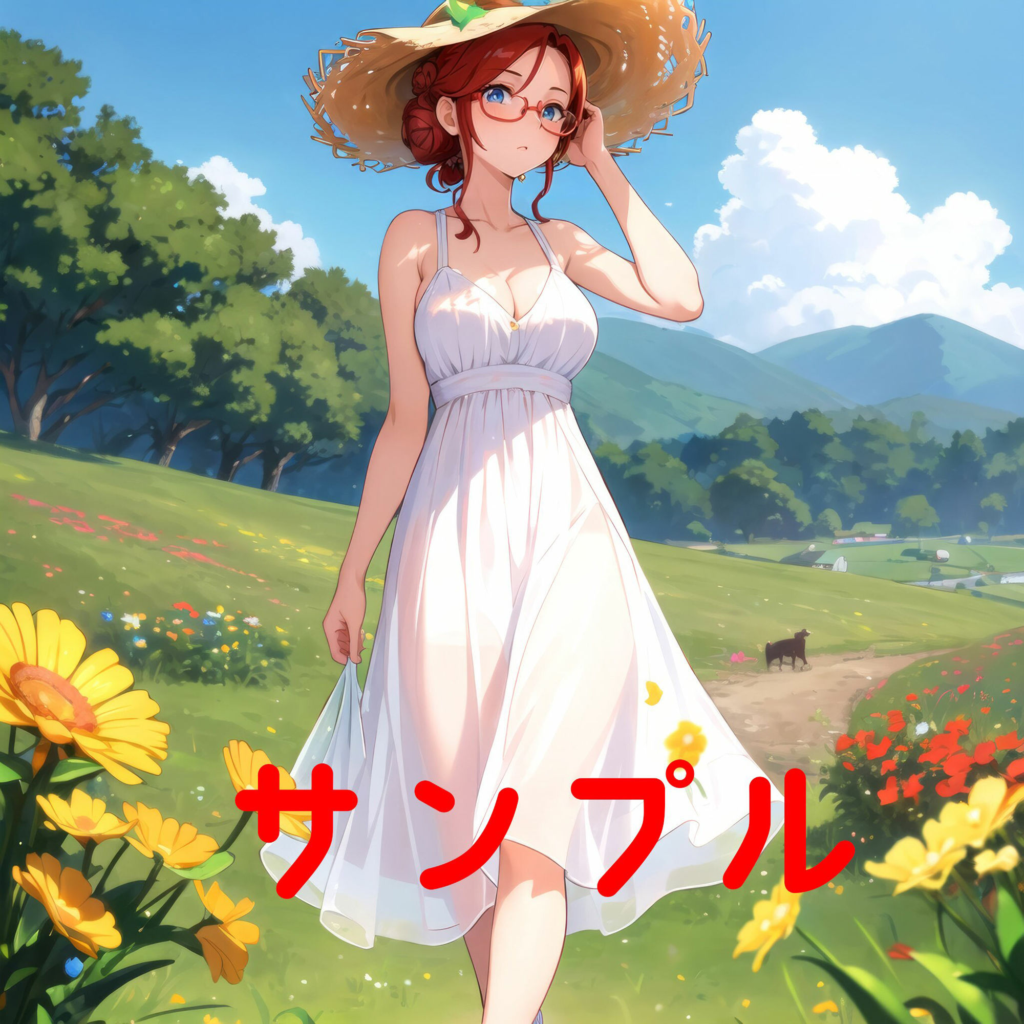 サンプル画像5:異世界から迷い込んだ？！ お団子メガネコスプレイヤー モレメちゃん お買得SET！(ぽちくりふぁん) [d_605571]