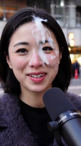 サンプル画像1:顔射後の余韻 – インタビュー編 Vol.1(FacialDreams) [d_605605]