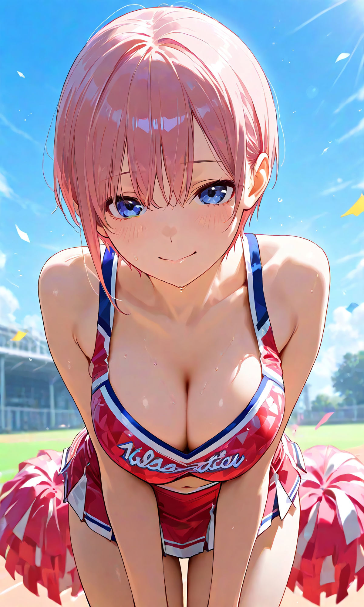 サンプル画像1:一花と青姦チアえっち/CG131枚(arisha_ai) [d_605657]