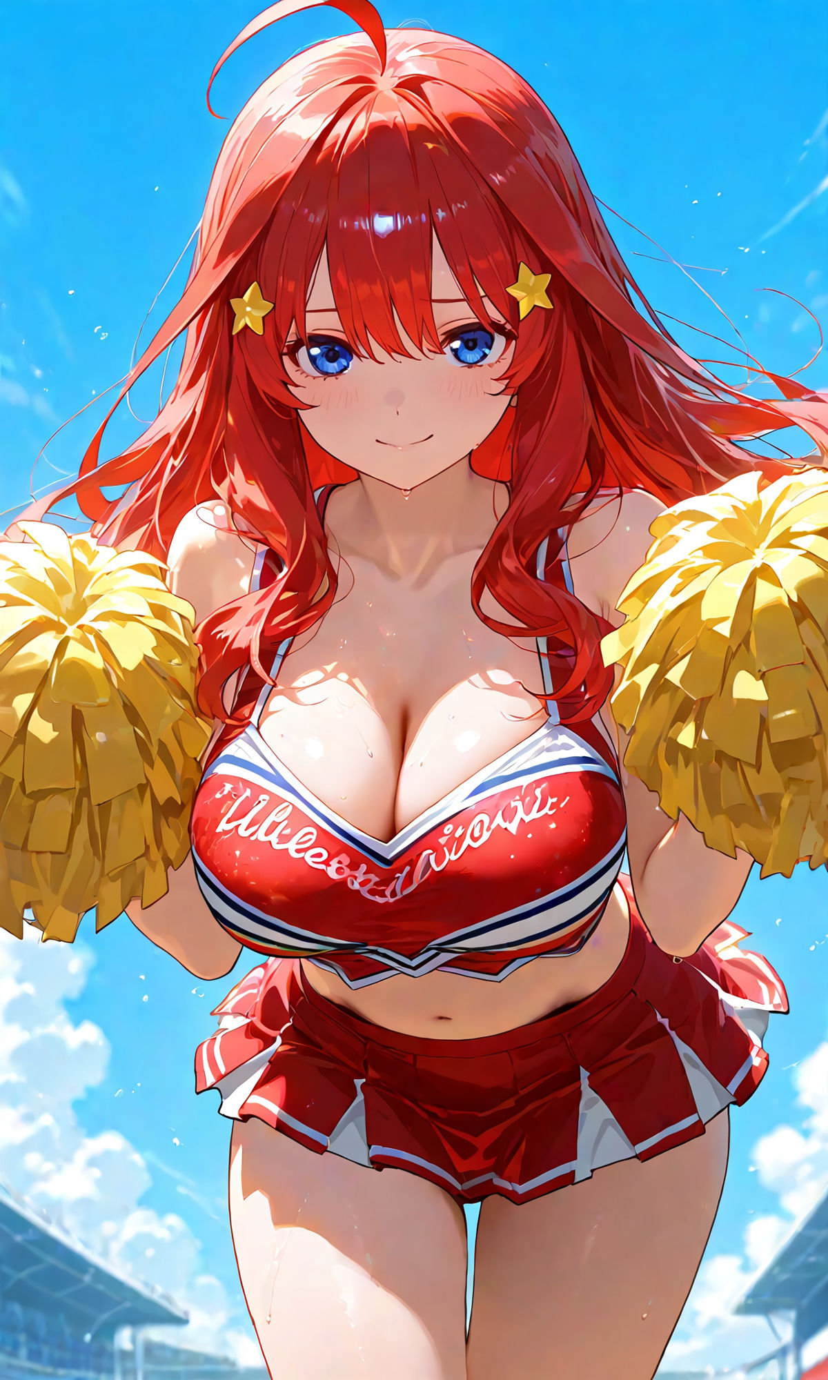 五月と青姦チアえっち/CG136枚 画像1