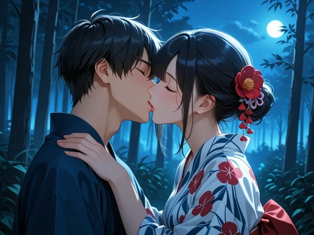 サンプル画像1:夏祭りあとのお楽しみで、ひとぬきっ(むつごとや) [d_605676]