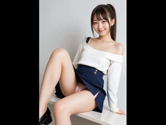 清楚系美少女のパンチラ動画 画像2