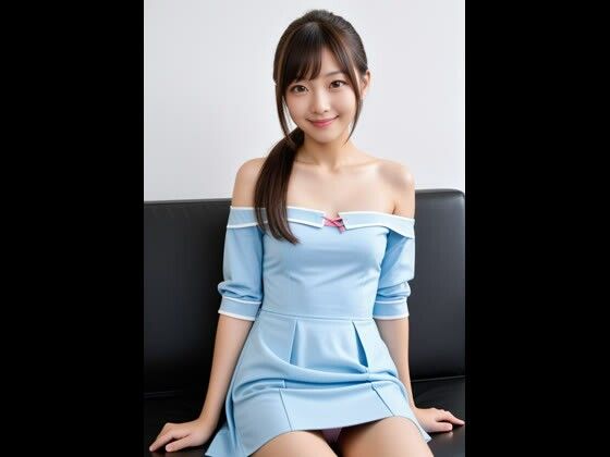 清楚系美少女のパンチラ動画 画像4