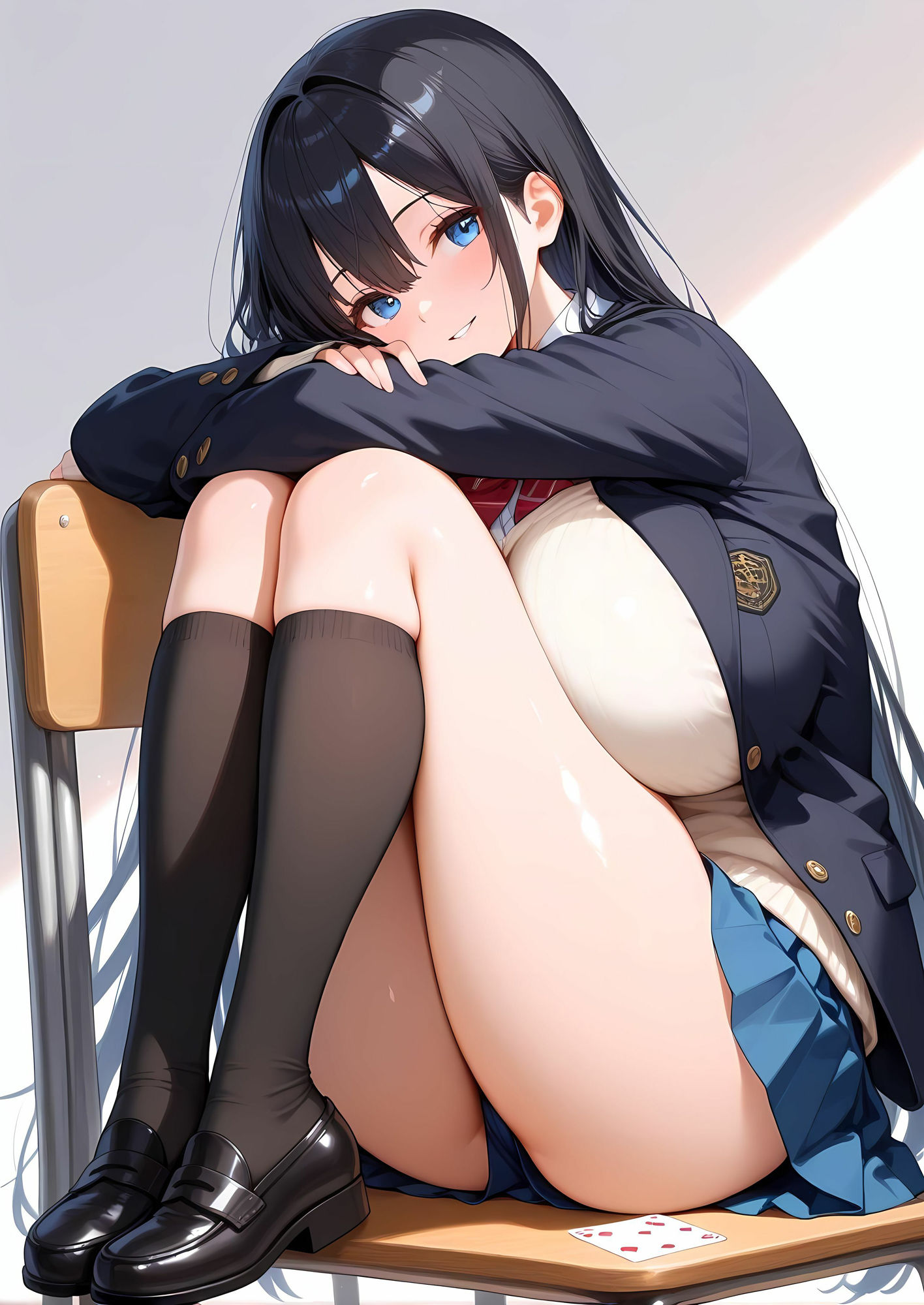 清楚な爆乳ビッチ 画像1