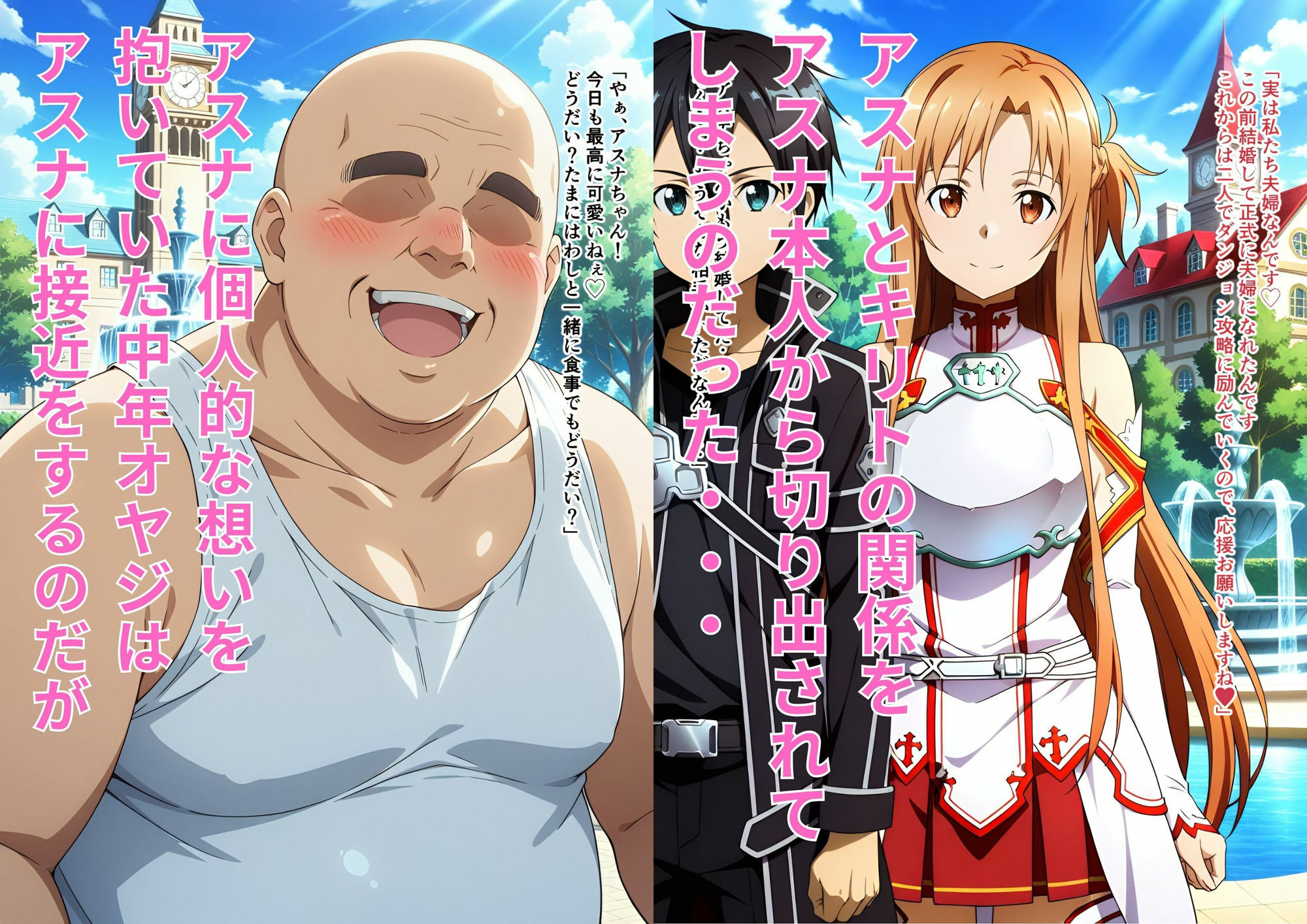 サンプル画像1:キモすぎるオヤジの発情スキルで完全メス堕ちしちゃった閃光のア◯ナ(はやふ) [d_605759]