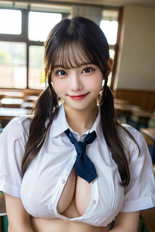巨乳女子〇生教室で生着替え2  300ページ 画像1